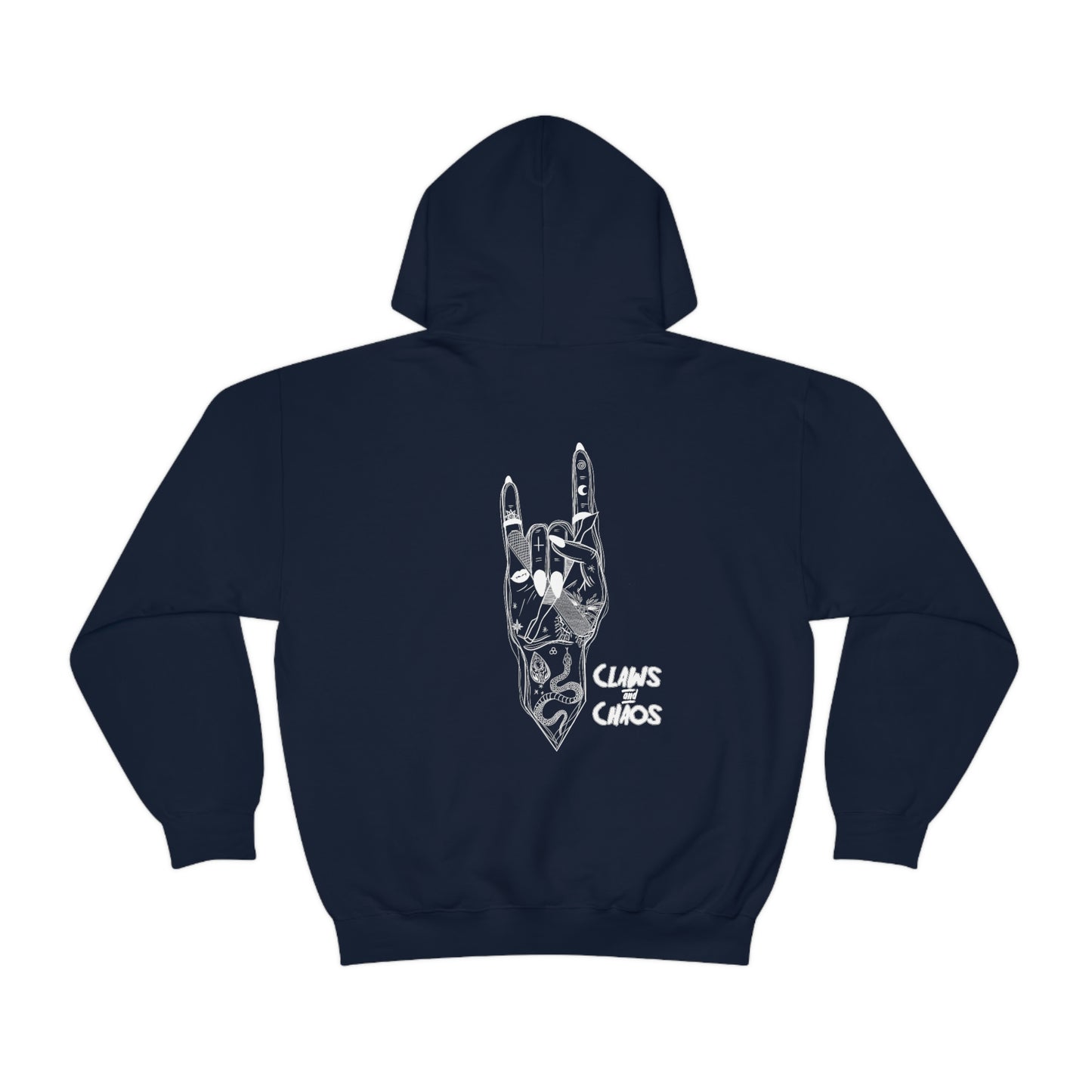 Unisex Heavy Blend™ Claws and Chaos Hooded Sweatshirt