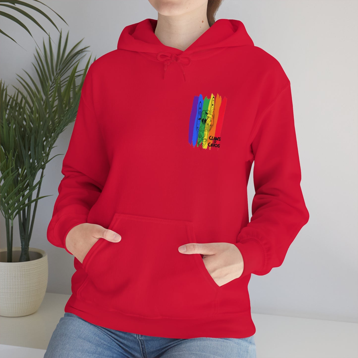 Claws and Chaos Hooded Pride Sweatshirt