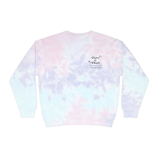 Tie-Dye Claws and Chaos Sweatshirt