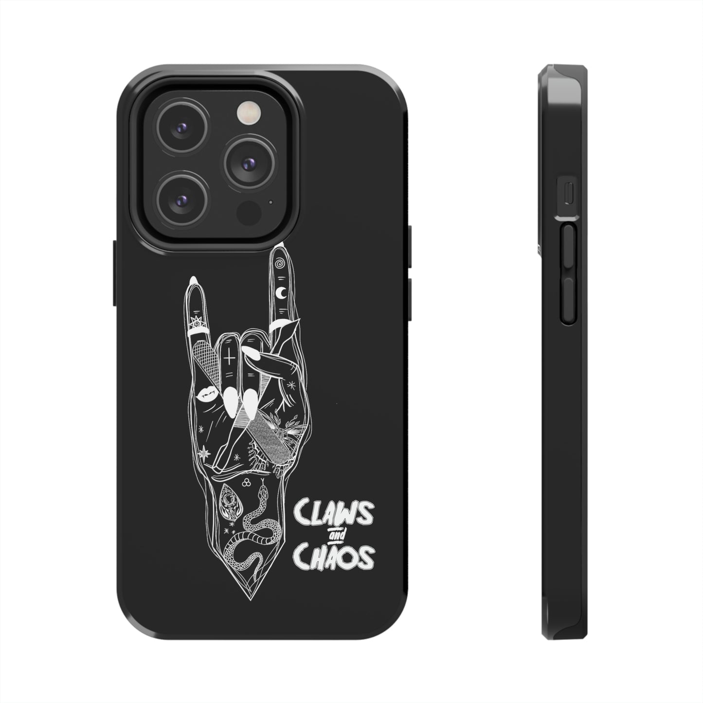 Black Claws and Chaos Phone Case