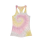 Claws and Chaos Tie Dye Racerback Tank Top
