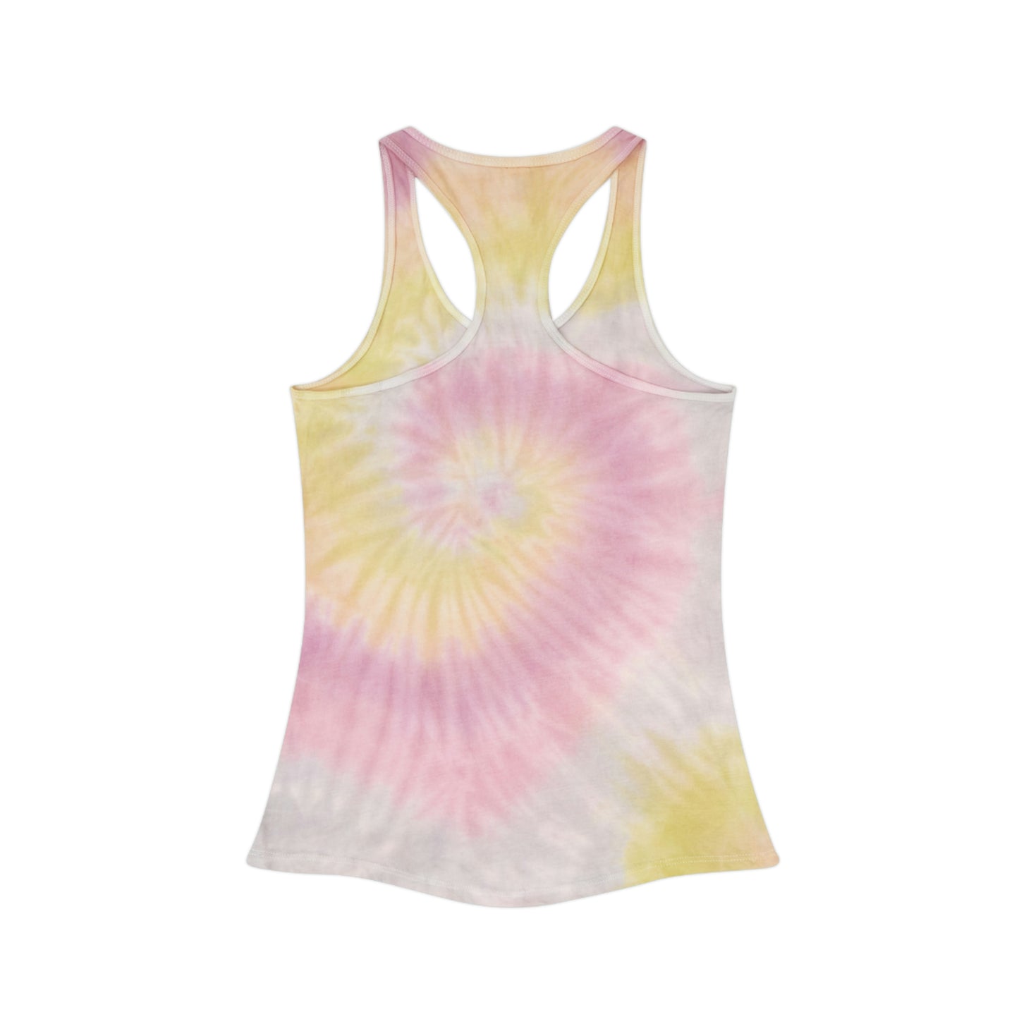 Claws and Chaos Tie Dye Racerback Tank Top