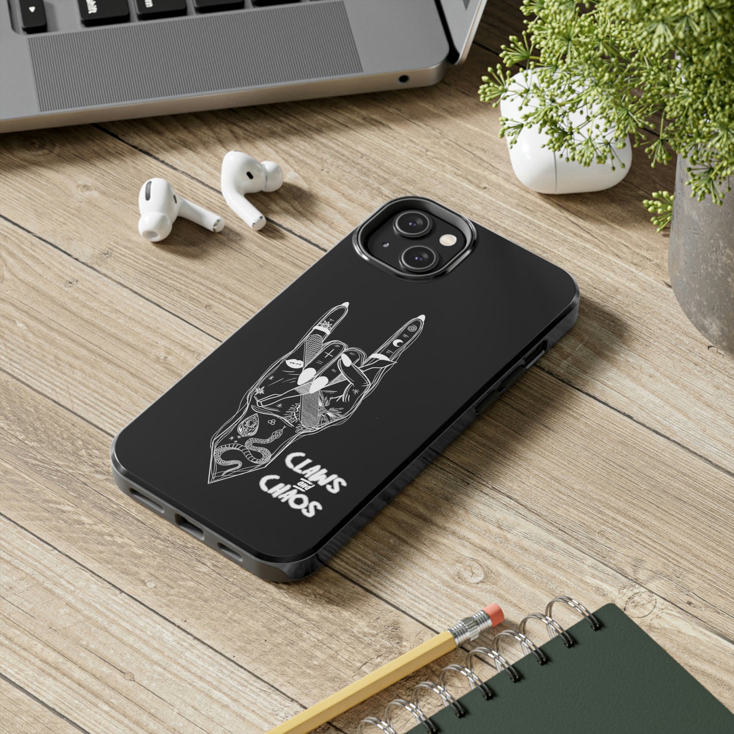 Black Claws and Chaos Phone Case