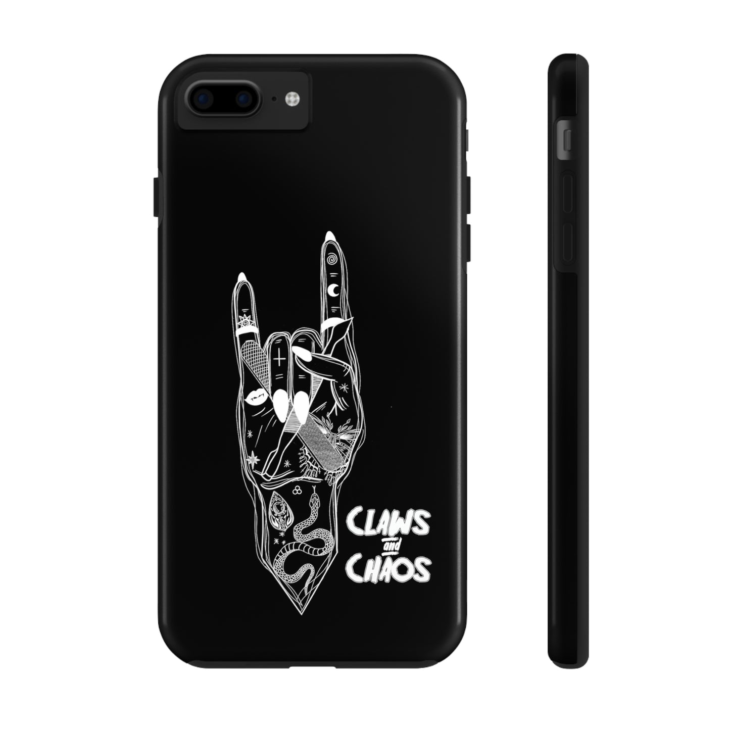 Black Claws and Chaos Phone Case