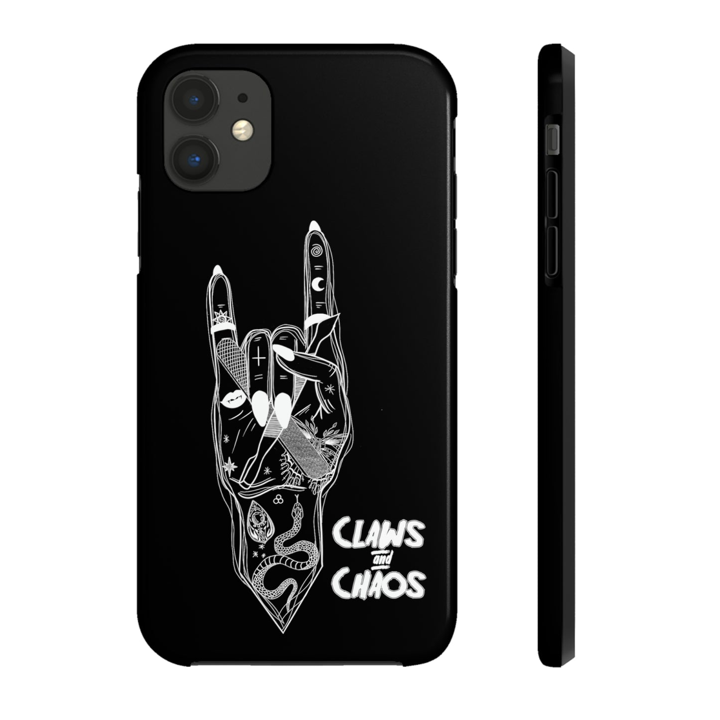 Black Claws and Chaos Phone Case