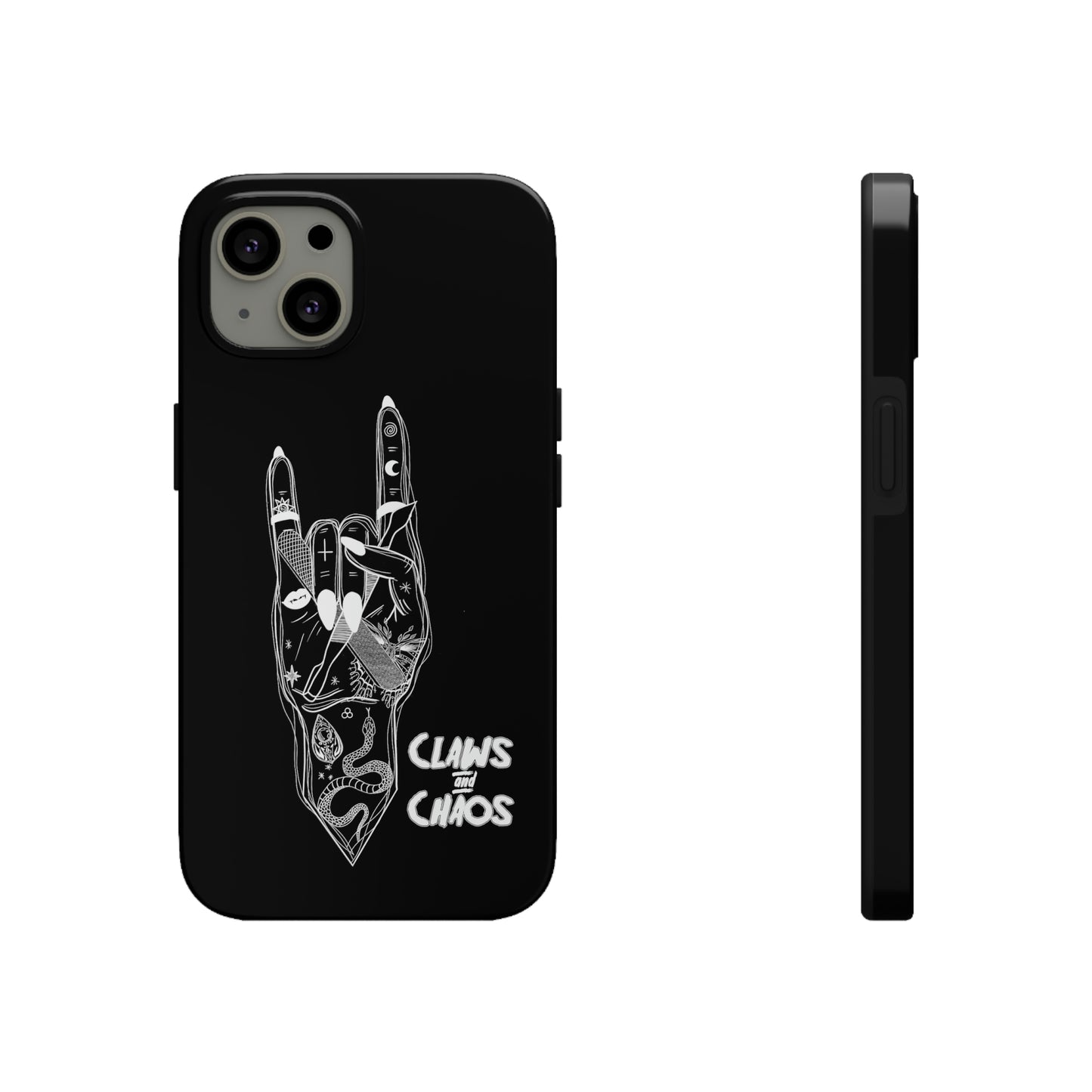 Black Claws and Chaos Phone Case