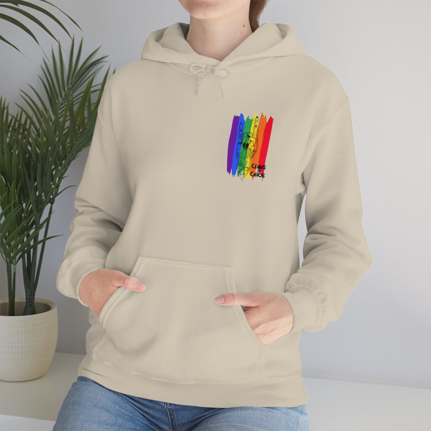 Claws and Chaos Hooded Pride Sweatshirt