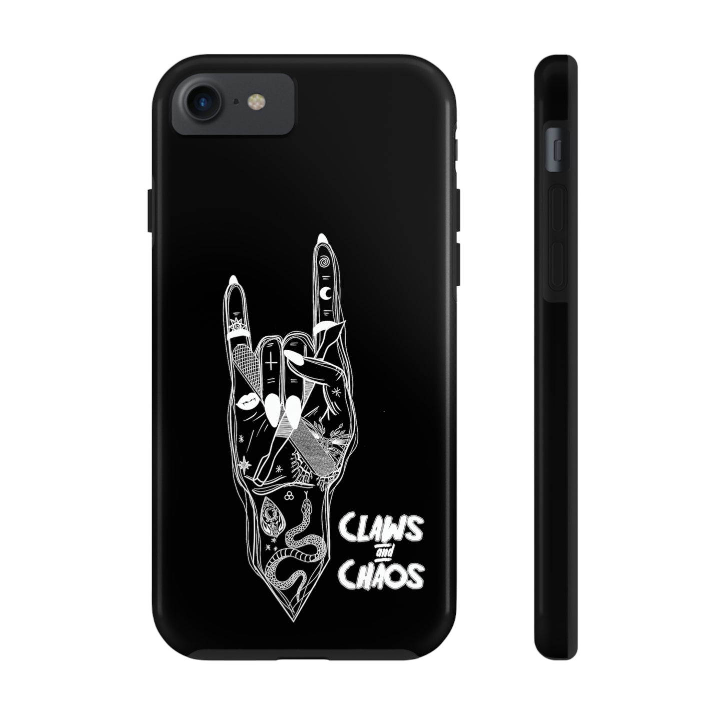 Black Claws and Chaos Phone Case