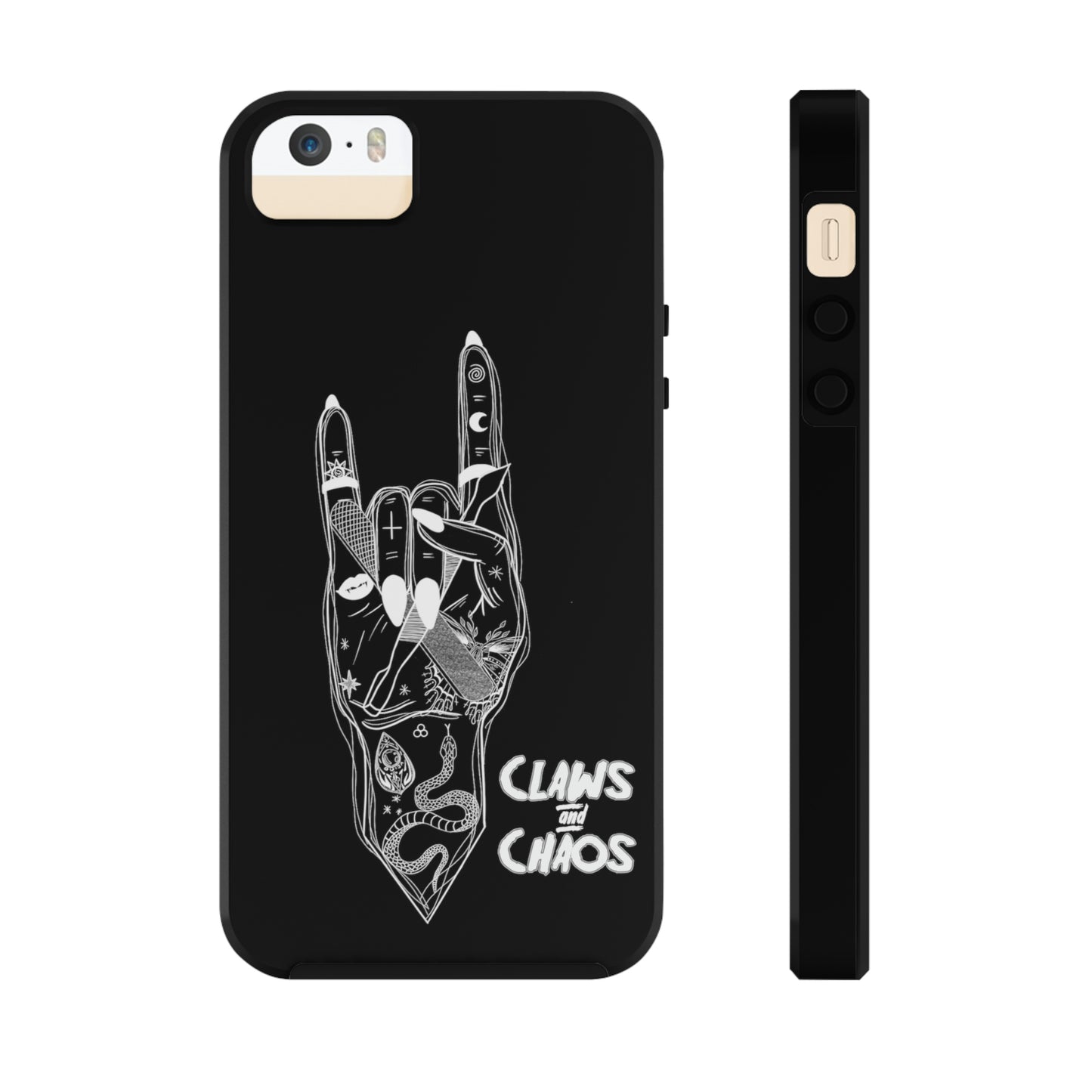 Black Claws and Chaos Phone Case