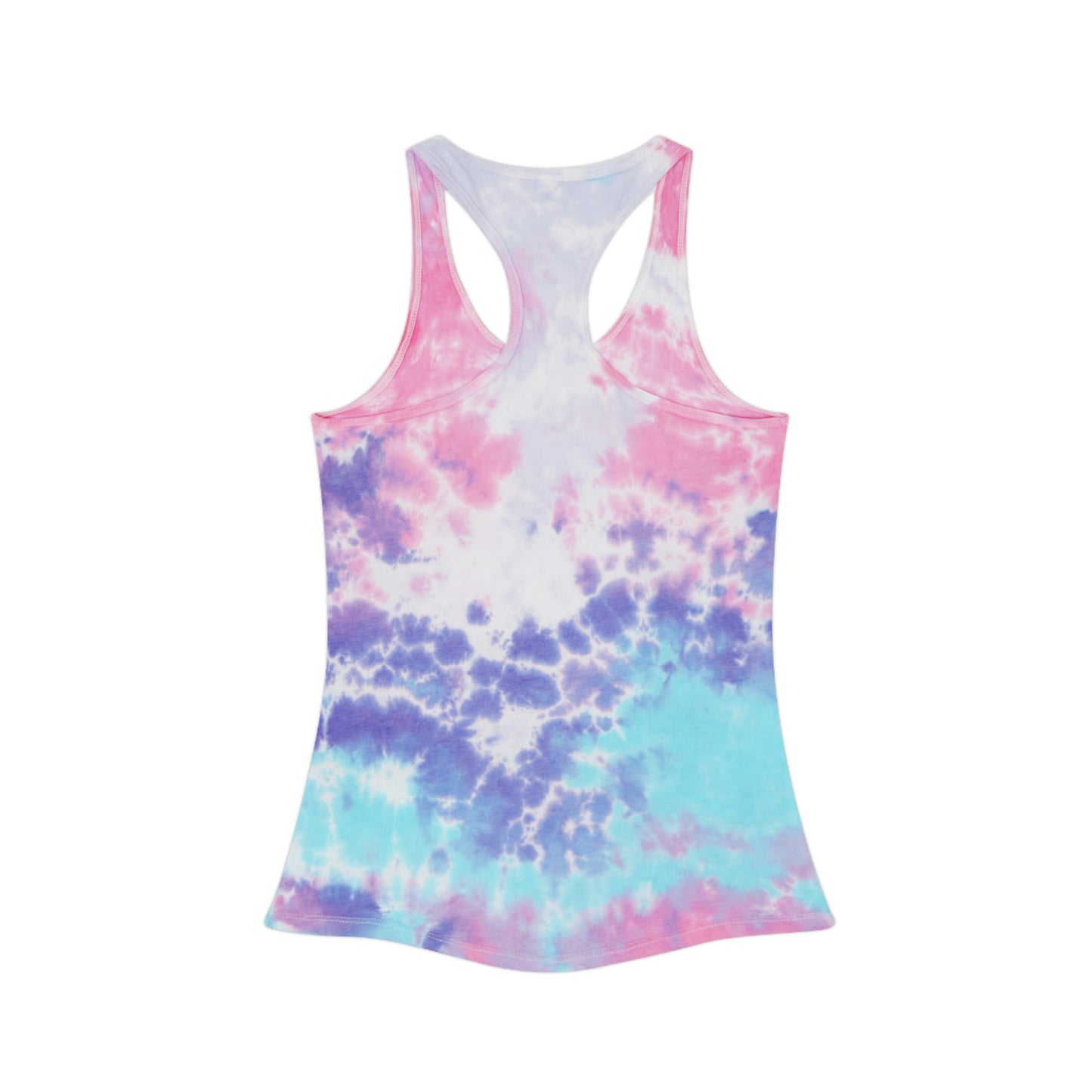 Claws and Chaos Tie Dye Racerback Tank Top