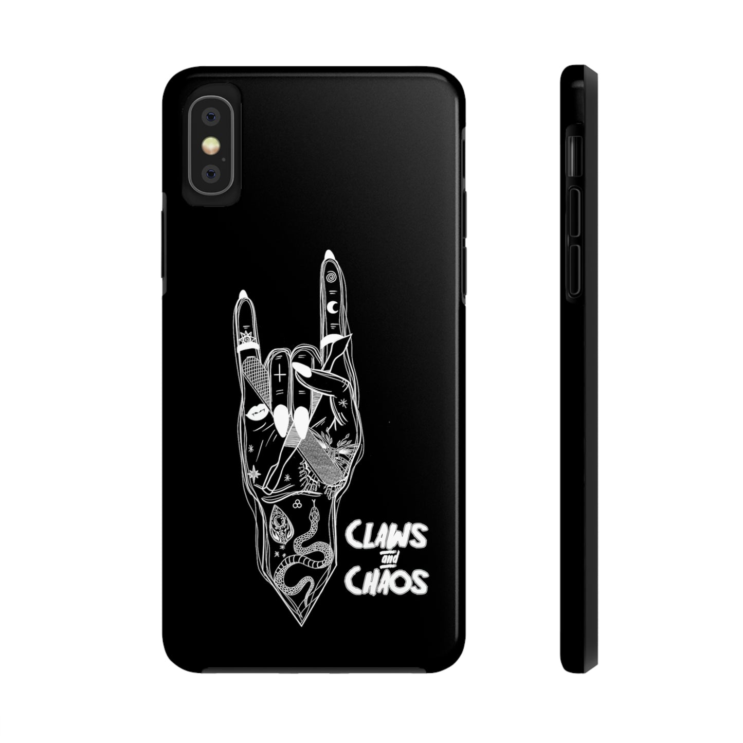 Black Claws and Chaos Phone Case