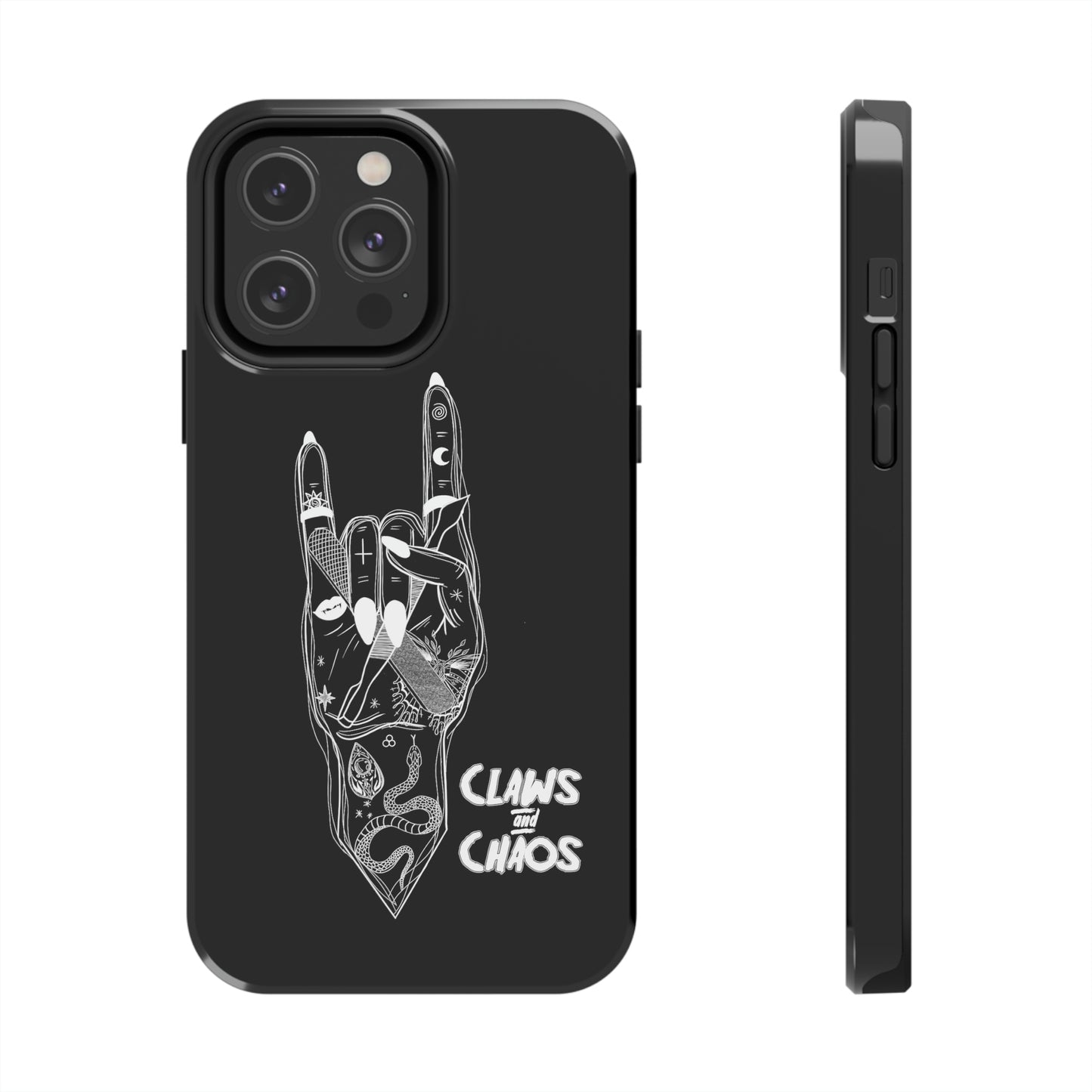 Black Claws and Chaos Phone Case