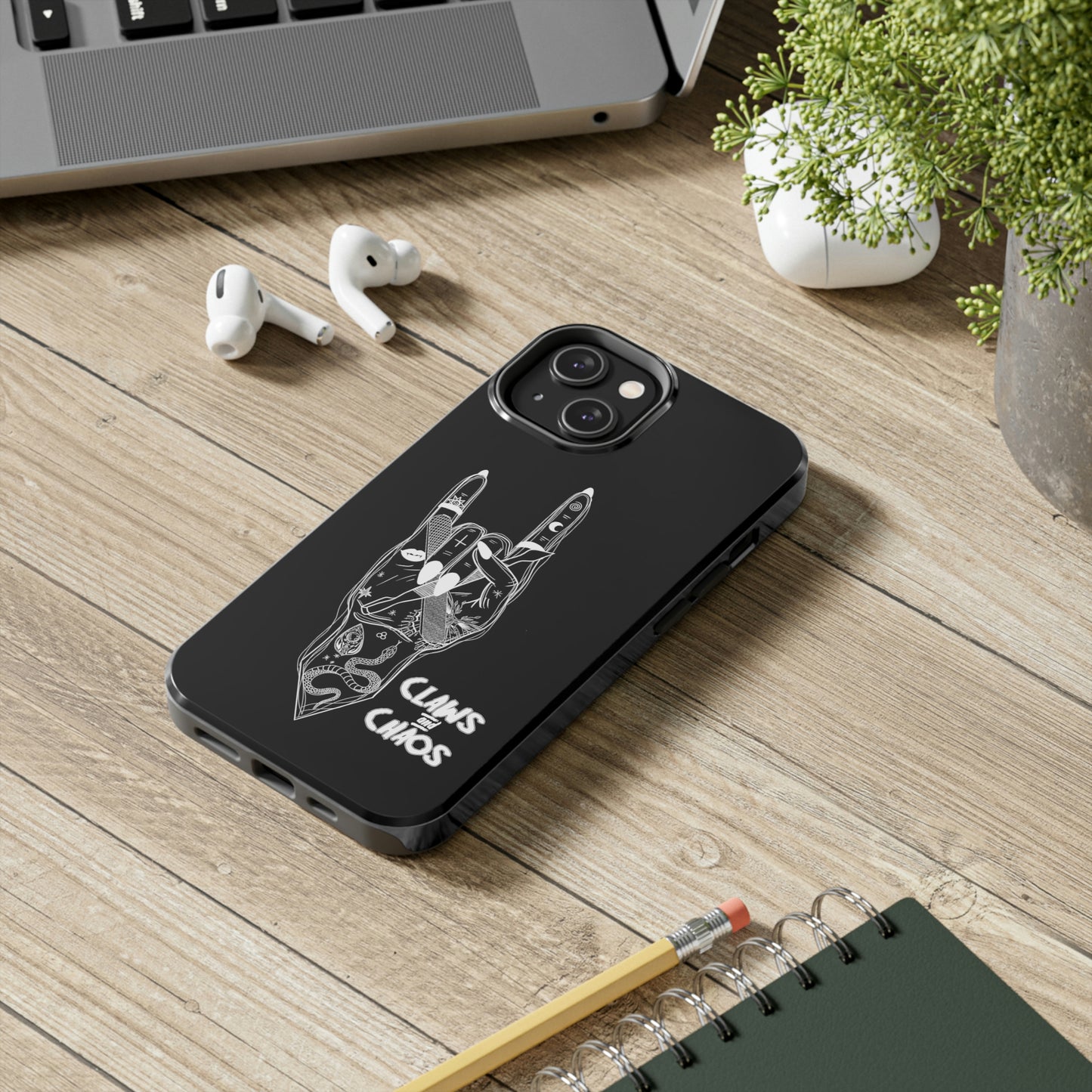 Black Claws and Chaos Phone Case